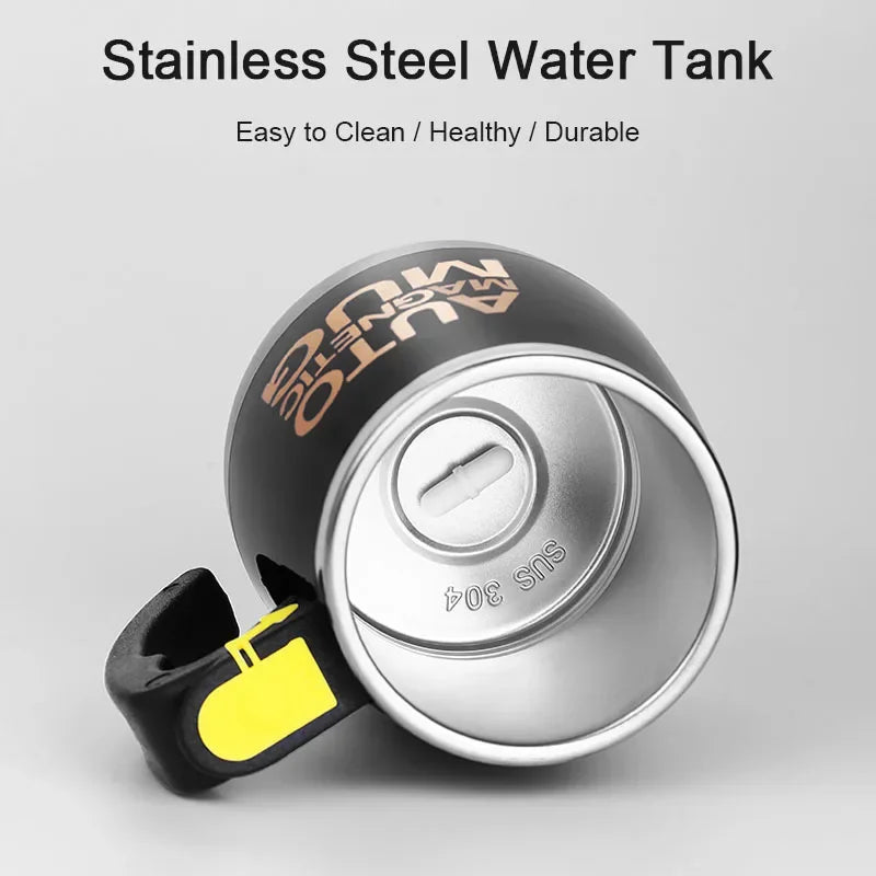 New Self Stirring Coffee Mug USB Rechargeable Stainless Steel Auto Mixing Blender Cup for Home Office Christmas Birthday Gift