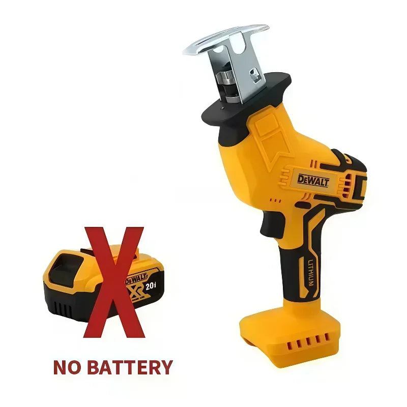Fit Dewalt 2800RPM Cordless Reciprocating Saw 20V Brushless Electric Saw Multifunctional Metal Wood Pipe Cutting Saw Power Tool