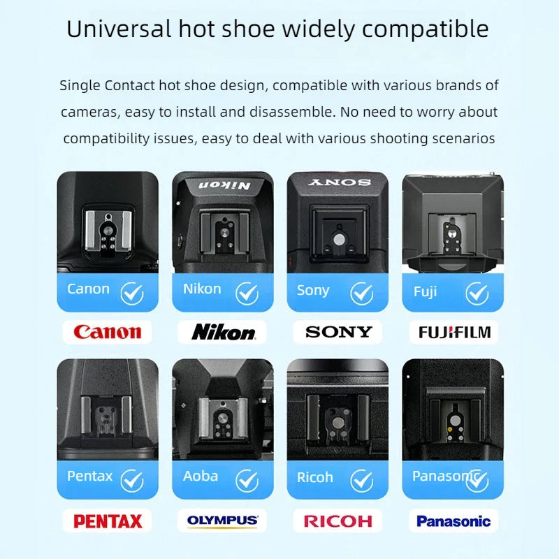Hot shoe height increasing seat divine cow flash external high pad hot shoe converter to flash base universal suitable for excel