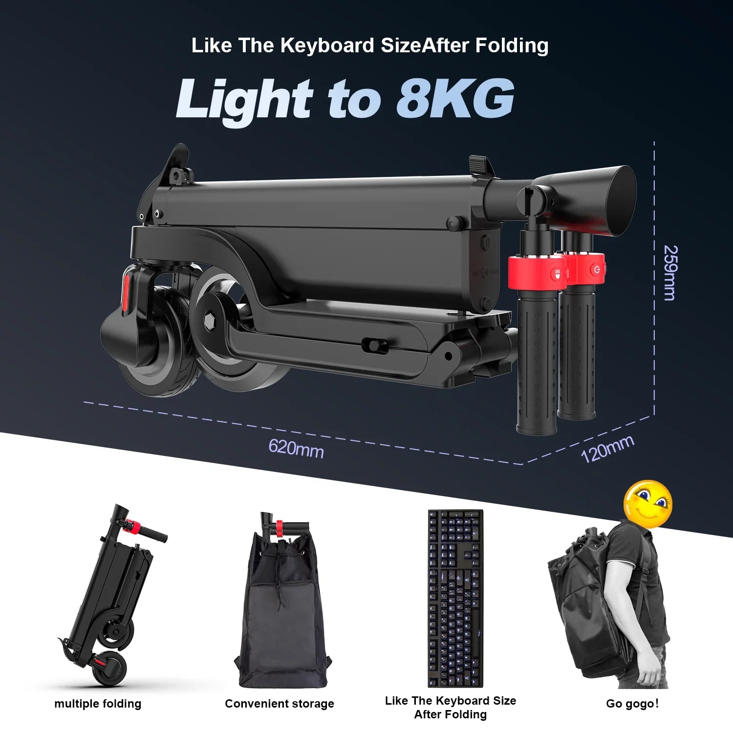 HX X6 electric scooter EScooter 350W 25KM/H Electric scooters Foldable Electric Kick Scooters 5.5 Inch APP Smart adult e scooter