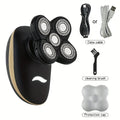 HIEAN Men 6D Floating Men Electric Shaver Wet Dry Beard Hair Trimmer Electric Razor Rechargeable Bald Head Shaving Machine