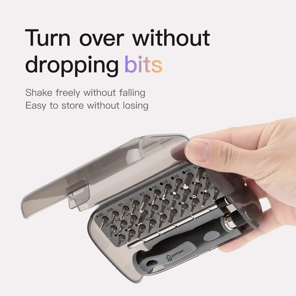 Hot Precision Screwdriver Set Manual Hand Tool Kit Magnetic Mini Small Bit for PC Xiaomi Mobile Cellphone Watch Repair Home Tool