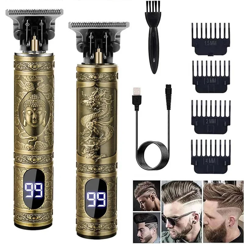 T9 Hair Clipper Beard Shaving Body Hair Trimmer Clippers Electric Hair Cutting Machine Professional Barber Men Trimmer Shaver