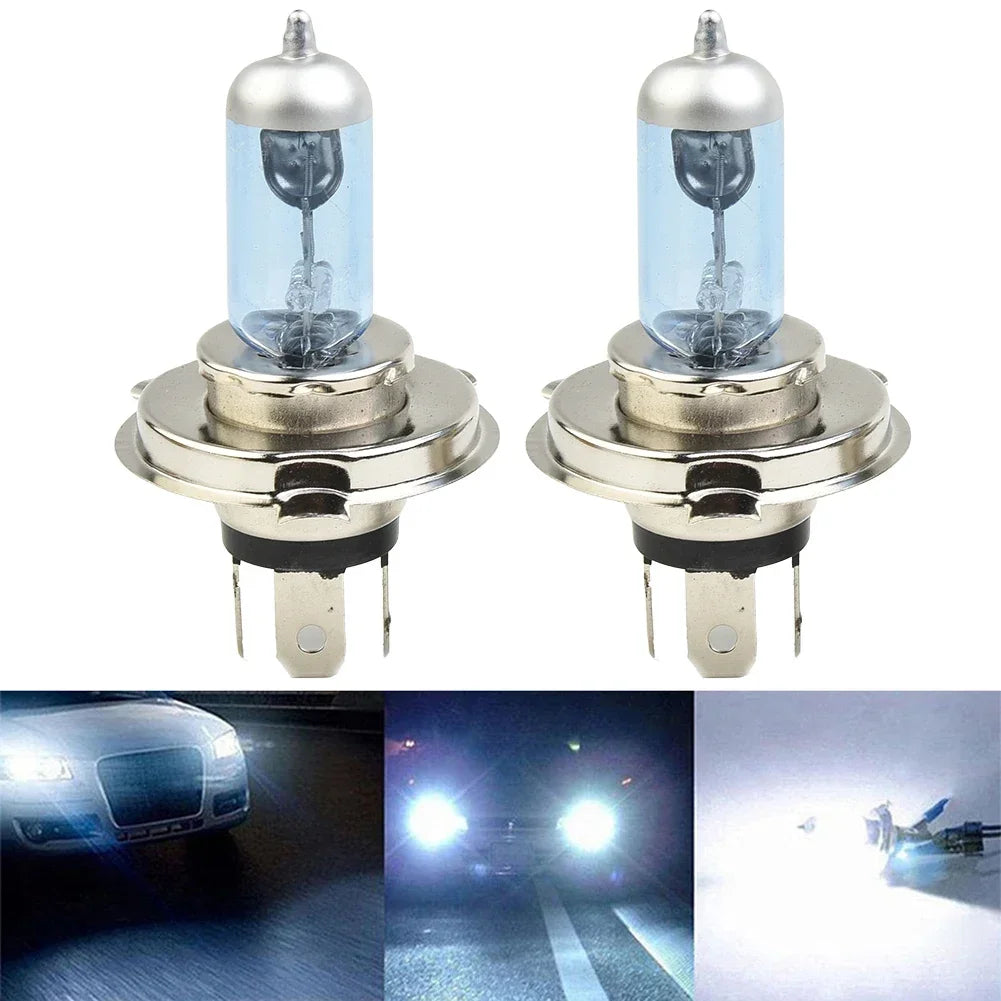 H11 100w 12v 6000k Xenon Gas Halogen Headlight White Light Lamp Bulbs Bulb Gas Auto Halogen Lamp Bulb Lights Headlight Amagi