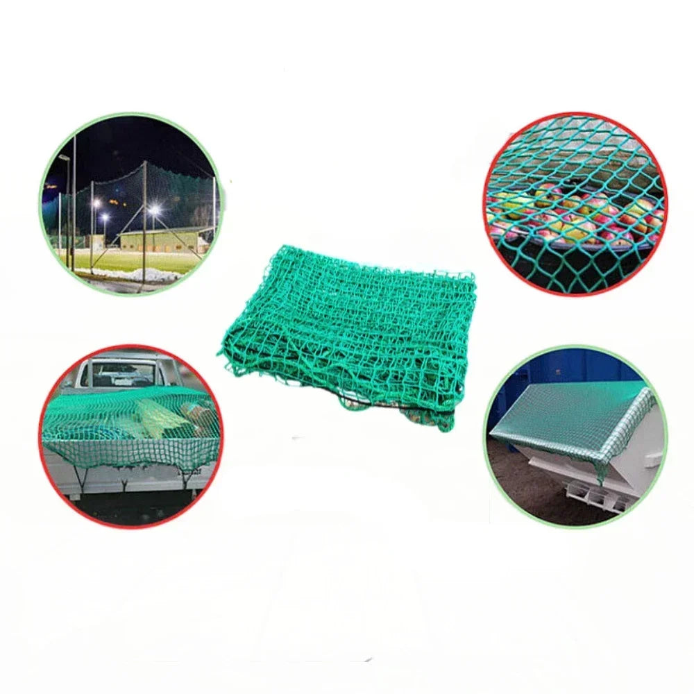 Car Universal Green Truck Cargo Accessories Roof Polyethylene Professional Trailer Net Extend Mesh Cover Luggage Strong Net