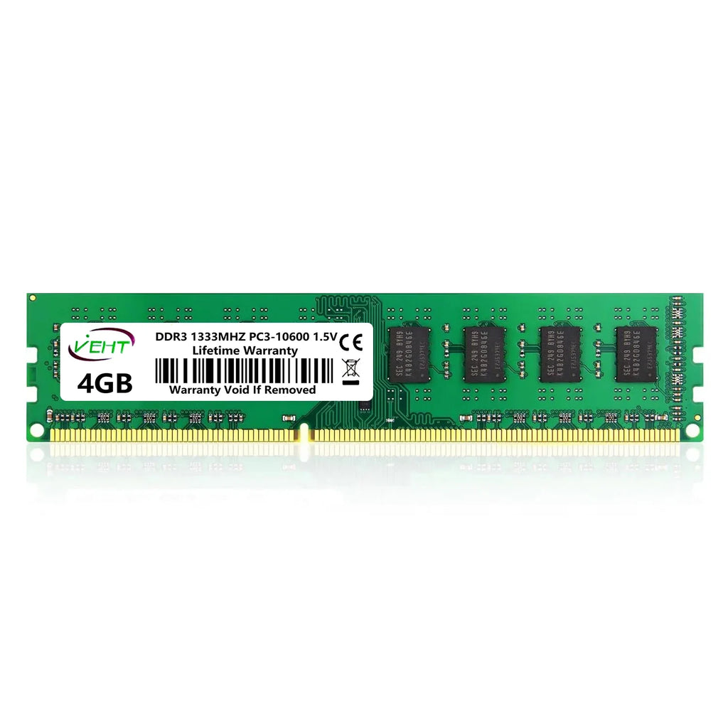 DDR2 DDR3 2GB 4GB 8GB DIMM Desktop Memoria Ram PC3 1066 1333 1600Mhz 1.5V PC2 667 800Mhz 1.8V 240Pin Computer Non-ECC Memory Ram