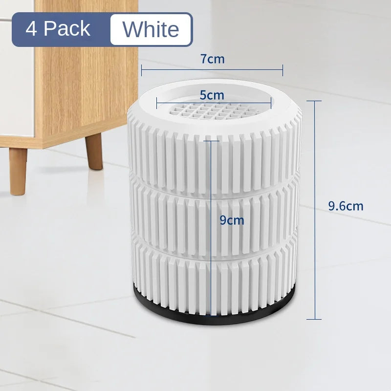 4Pcs Anti Vibration Feet Pads Waterproof Legs Slipstop Silent Skid Raiser Mat Washing Machine Support Dampers Stand Furniture