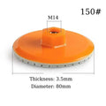 Integrated Stone Trimming/Polishing Disc For M14 Angle Grinder Dry Polishing Marble Ceramic Tile Chamfering Grinding Edge 150#