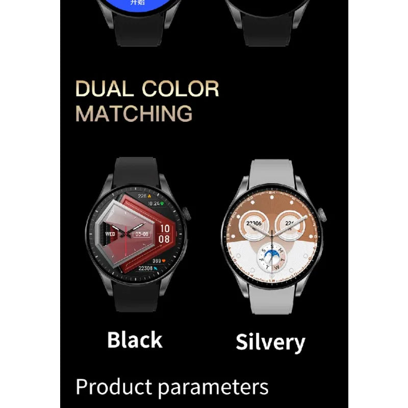 Built-in GPS Smart Watch BW16 Compass Large Battery Heart Rate Monitor Sport Waterproof Bluetooth Call Smartwatch Men Women
