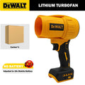 Dewalt 30000RPM Air Blower Cordless 20V Rechargeable Turbo Fan Handheld Violent Fan DryerDust Blowing Tool
