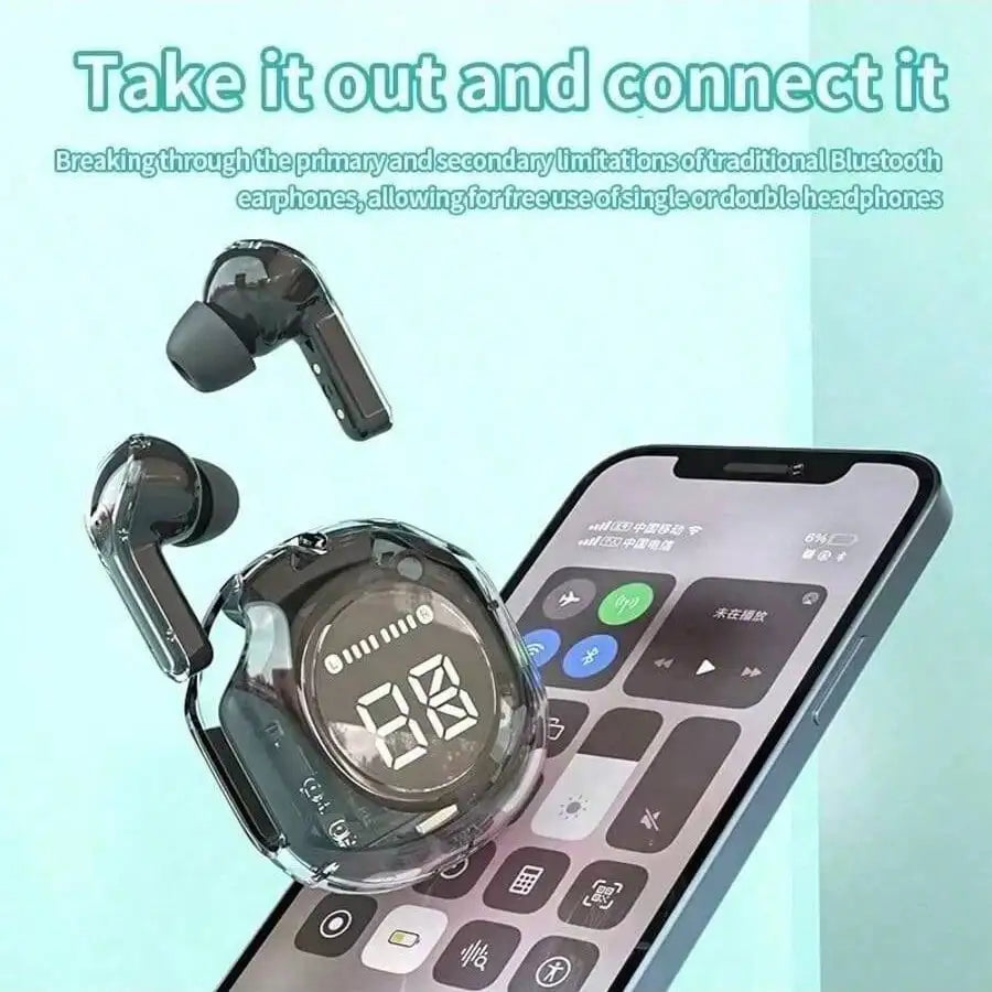 NEW T8 TWS Wireless Earphone Bluetooth 5.3 Sport Gaming Headsets Noise Reduction Earbuds Bass Touch Control For Smartphones