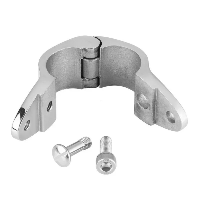 316 Stainless Steel Fitting Boat Bimini Top Hinged 22mm 25mm 30mm 32mm Jaw Slide Easy Install Marine Hardware