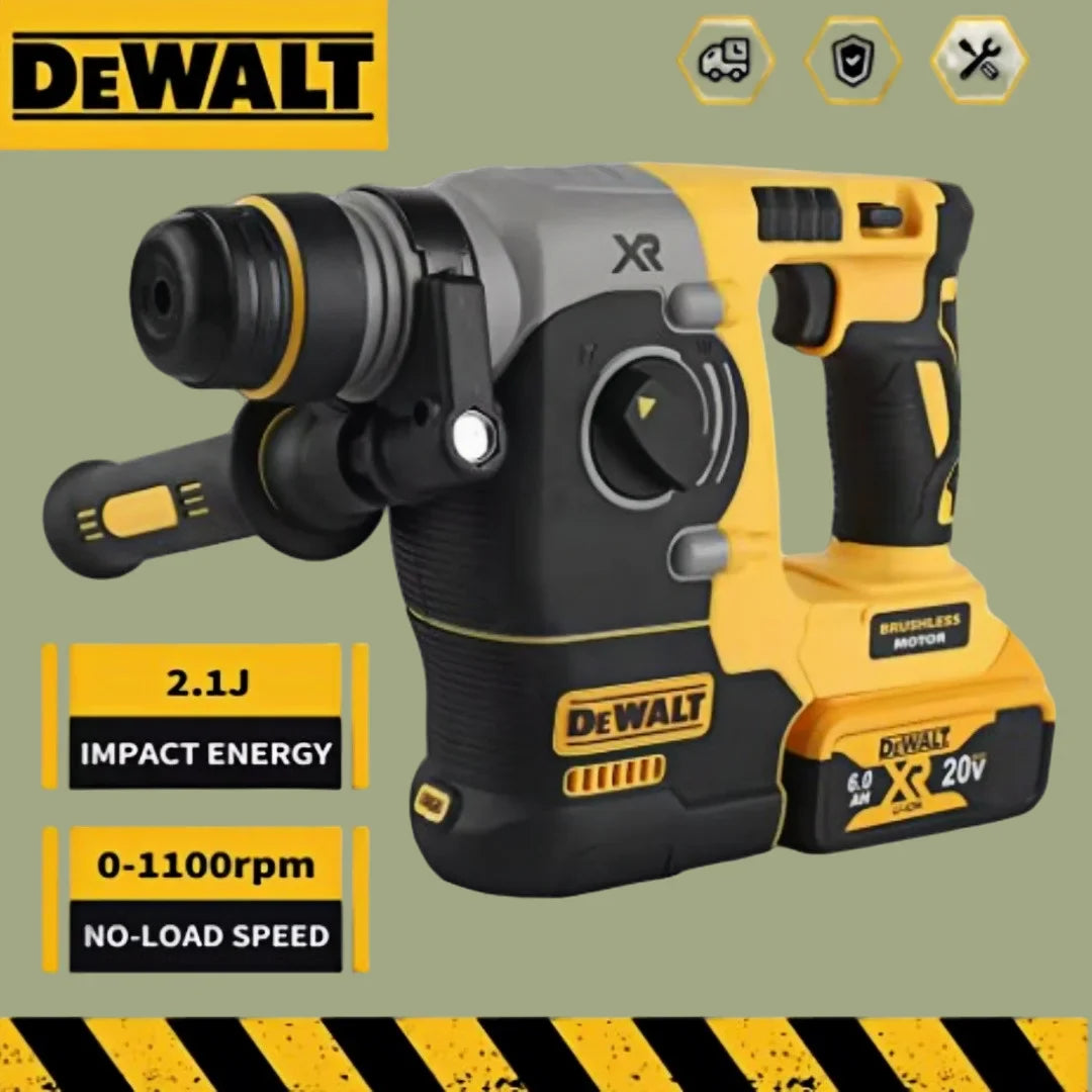 DEWALT DCH273 Rotary Percussion Drill 18V/20V MAX SDS Brushless 1 Inch PLUS L-shaped Woodworking Impact Drill（no Battery）