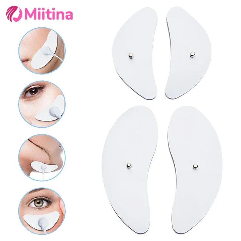 4/16PCS Muscle Stimulator Electrode Pads EMS Muscle Stimulator Electric Massager Replacement Conductive Gel Sticker Health Care