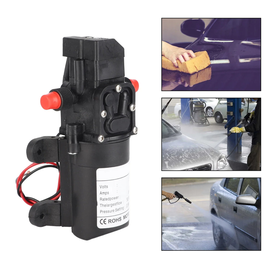 DC 12V Water Pump High Pressure 116Psi Self Priming Caravan Camping Boat