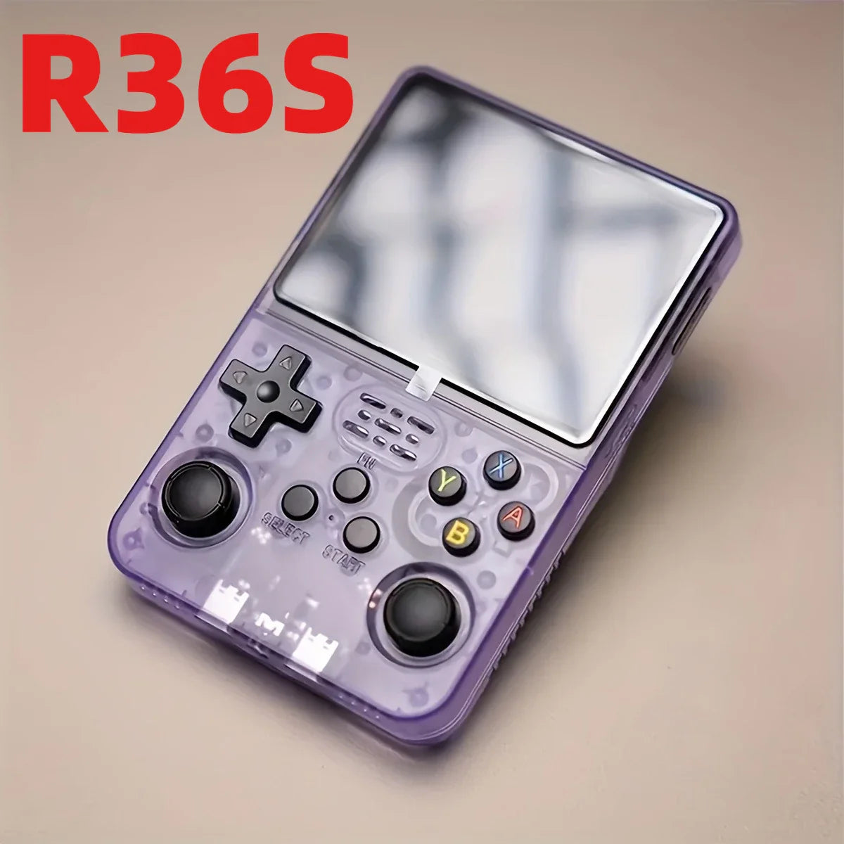 R36S Handheld Game Console Linux System 3.5-inch IPS Screen 64G 20000+ Games Portable Pocket Video Gaming Console