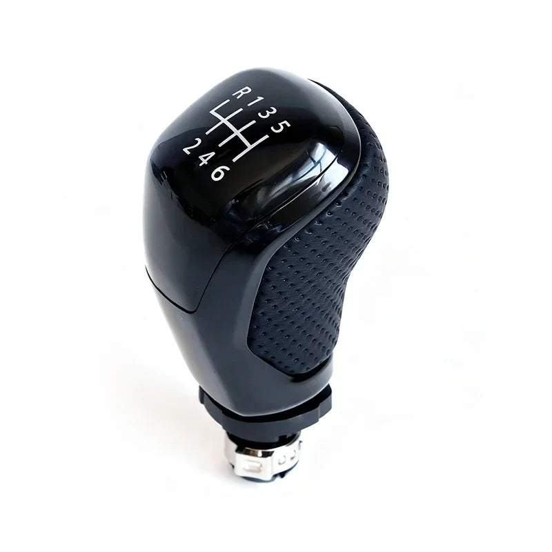12mm 5 6 Speed Car Shift Gear Knob Lever For Audi A4 B6 B7 B8 A6 A3 VW Golf Polo Bora Passat Ibiza 6J Seat Leon Mk1 Skoda