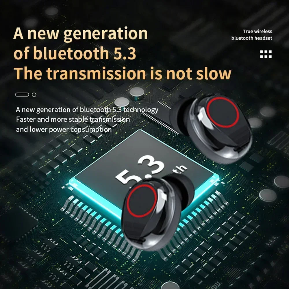 M90 Wireless Headphones TWS Bluetooth Touch Control Earphones Sport Earbuds Hifi Stereo Gaming Headset