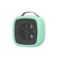Portable Desktop Fan Heater 500W PTC Household Small Heater Mute Fast Heating with Handle Lightweight Warmer for Bedroom Office