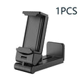 Airplane Phone Holder Portable Foldable Desktop Mobile Phone Stand Rotatable Selfie Holding Live Train Seat Clip Lazy Bracket