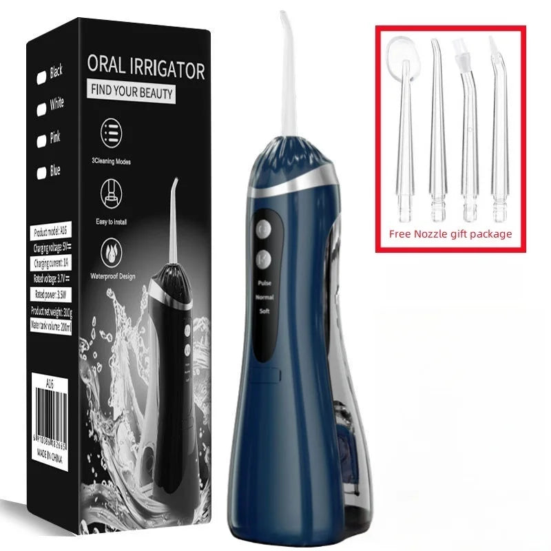 Electric Powerful Water Oral Irrigation Irrigator Jet Ultrasound Air Ipx7 Waterproof Mouthwash Machines Dental Floss Irigator