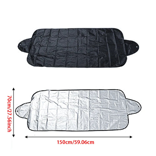 1Pc Car Windshield Protector Anti-falling leaves Sun Shade Dust Frost Freezing Snow Windshield Cover Car Exterior accessories
