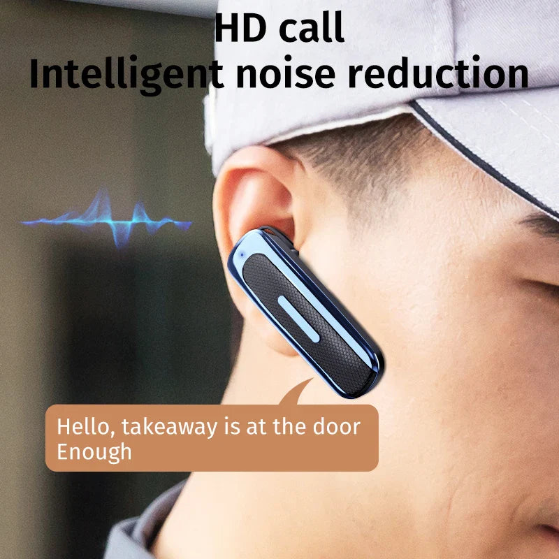 Wireless Bluetooth Headphones With Microphone Earphones Noise Cancelling Handsfree Noise Canceling Headset For Driving Busines