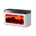 Mini Fireplace Aroma Diffuser & Air Humidifier: 7-Color Light Effects, for Christmas New Year| Essential Oil Diffuser