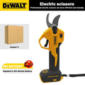 Dewalt Brushless 45mm Electric Pruning Shear For Dewalt 20V Battery Cordless Fruit Tree Bonsai Electric Scissors power tools