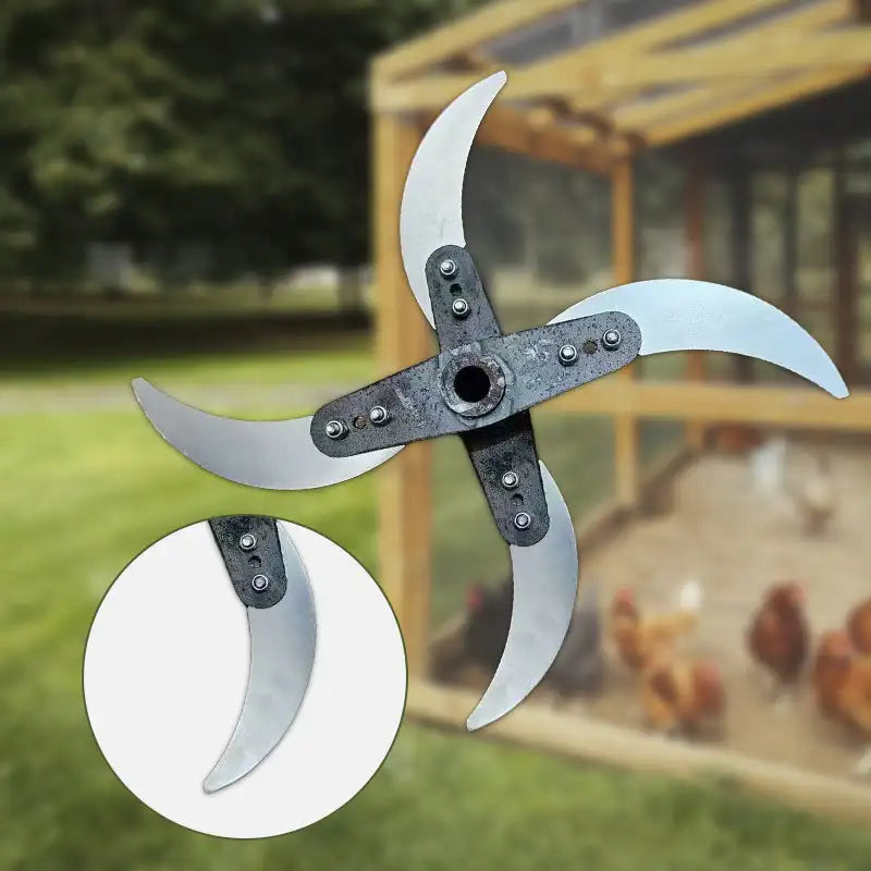 Household Farming Grass Shredder Knife Blades Grass Cutter Vegetable Shredders Grass Crusher