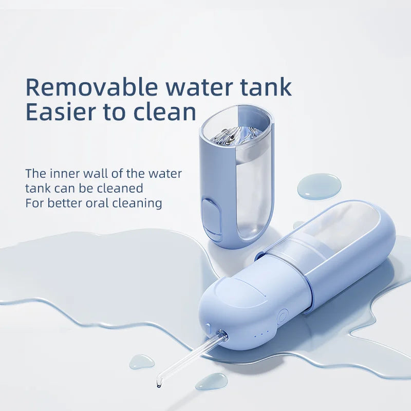 Electric portable toothbrush with water toothbrush for cleaning teeth, household water floss toothbrush for cleaning teeth