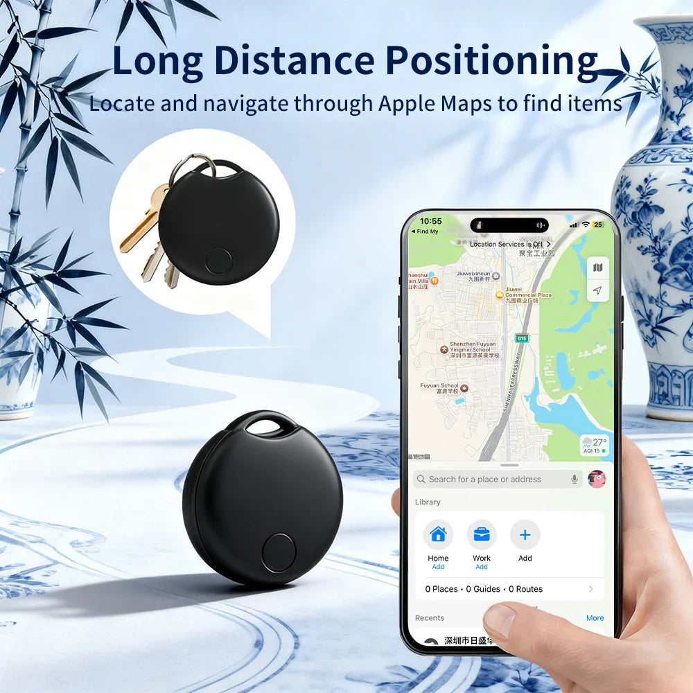 For Apple Find My Mini Location Tracker Anti Lose Reminder Device Key Finder Kids' Bag Wallet Home Item Remote Locator Smart Tag