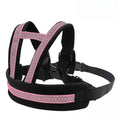 Universal Motorcycle Safety Belt For Kids Toddlers Breathable Shoulder Straps Seat Harness Adjustable Child Reflective Design