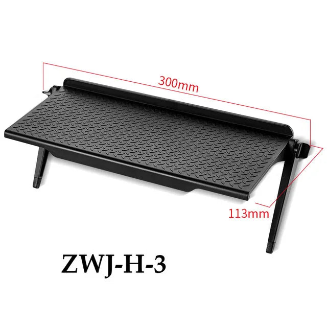 Adjustable TV Screen Top Shelf Display Shelf Computer Monitor Riser Desktop Stand TV Rack TV Top Monitors Simple Bracket