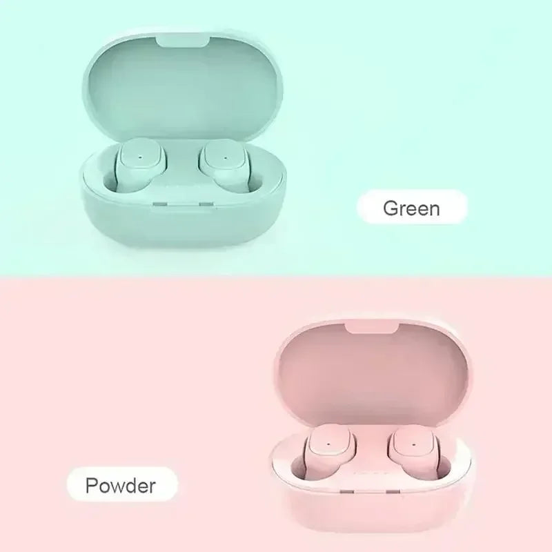 A6S Wireless Bluetooth Earphones Earset Stereo Headphones Sport Noise Cancelling A6S TWS Headset sport music Earbuds for phone