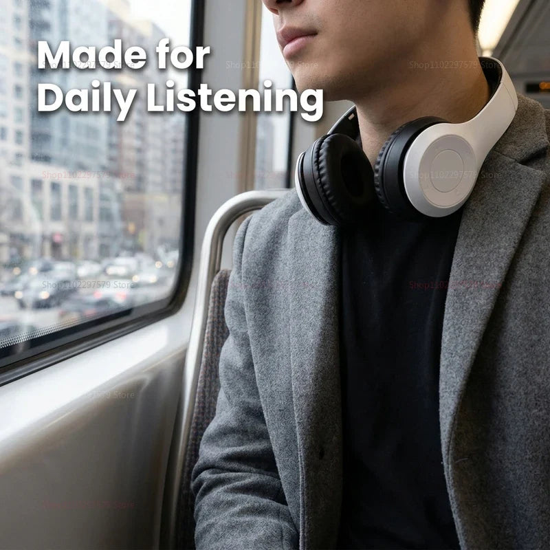 Wireless Bluetooth headset P47 foldable sports headset, suitable for office gym running exercise