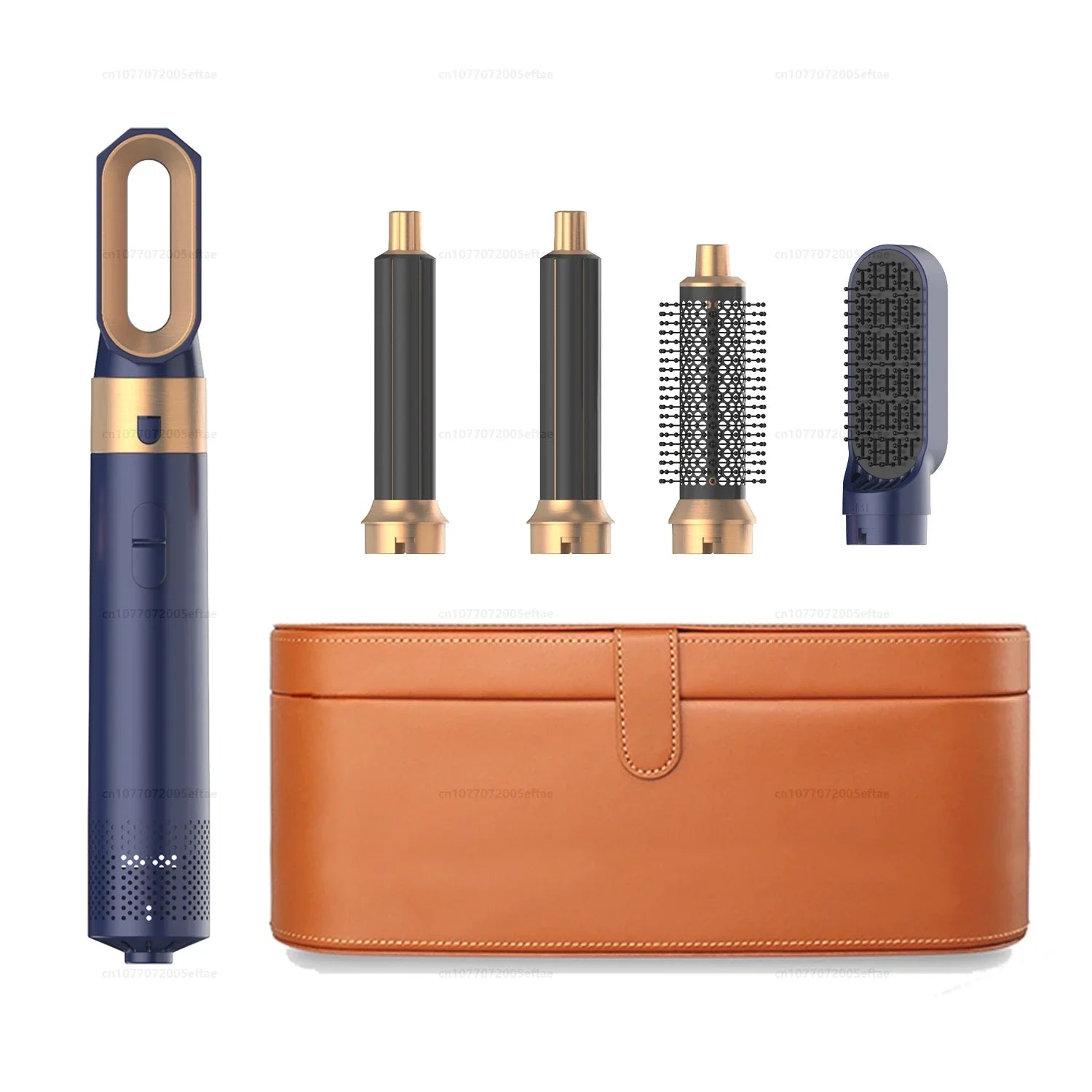 5 In 1 Styling Hair Dryer Electric Comb Negative Ion Professional Automatic Comb Curly Hair Straight Hair Comb Styling Tool