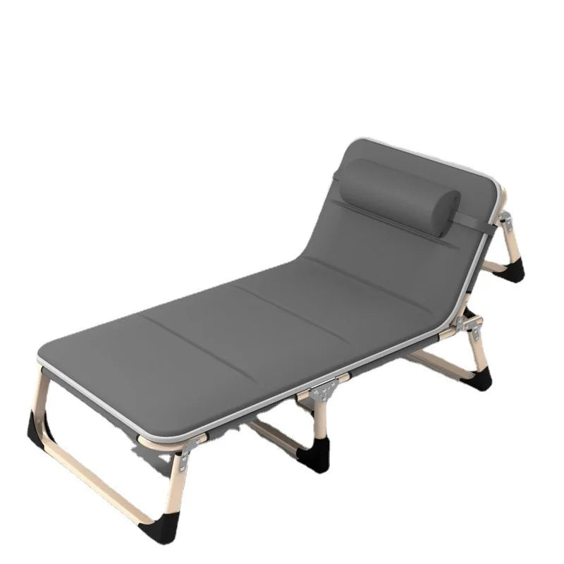 Simple Foldable Bedding for Nap Outdoor Cam Travel Gear Adult Office Nap Rest Chair Portable Outdoor Small Bed Canion Furniture