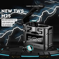 M25 TWS Wireless Headphones Earphones Bluetooth Touch Control Noise Reduction Stereo Waterproof Earbuds Headsets With Microphone