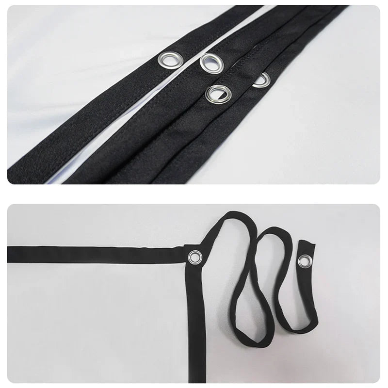Extended soft screen 60 inches/72 inches/84 inches/100 inches/120 inches/150 inches. Multiple sizes to choose from.