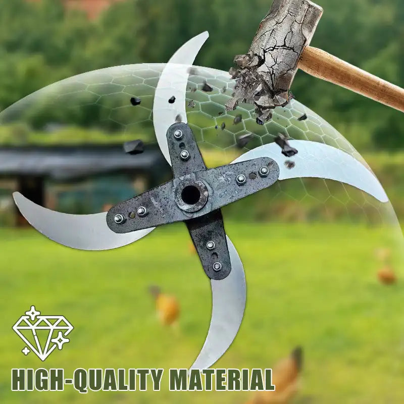 Household Farming Grass Shredder Knife Blades Grass Cutter Vegetable Shredders Grass Crusher