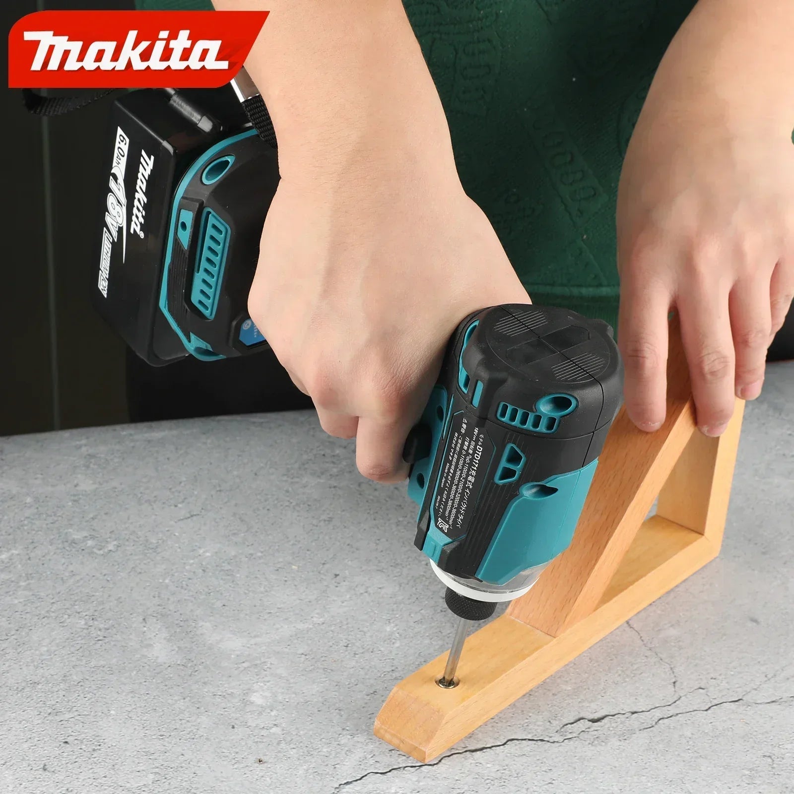 Makita DTD171 Brushless Impact Driver: Cordless Power Tools, 18V BL Motor, Rechargeable Screwdriver Drills, Bare Tool Unit