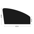 Car Magnetic Window Sunshades With 4/2pc UV Protection Function Privacy Sunshade Window Cover Middle Plate Privacy Curtain amagi