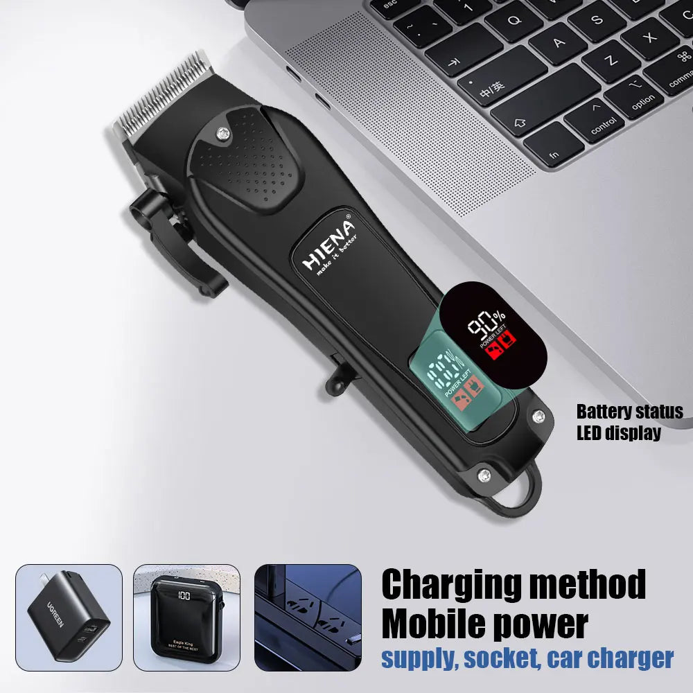 Hair Trimmer New Professional Cutting Machine Electric Shaver Hair Trimmers With LCD Display Men's Hair Clipper