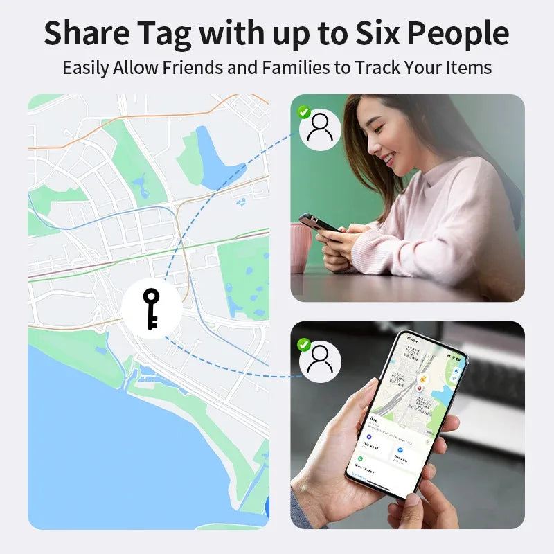 Anti-lose Security Finder Long-Distance Tracker for Apple Find My Voice Locate Suitcase Keys Bag Toys Smart Tag for IOS iPhone
