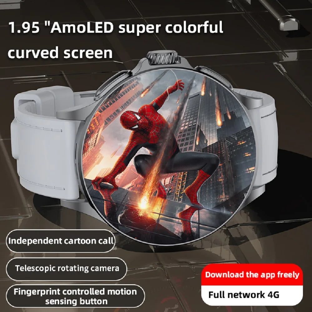 4G+32G ROM Android Smart Watch Men GPS HD Camera Smartwatch NFC 4G SIM Card Women WIFI Wireless Fast Internet Access Video Call