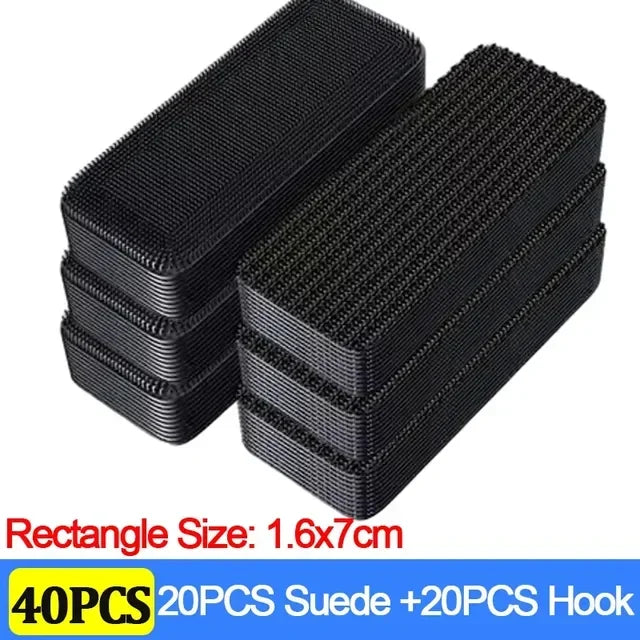 Carpet Fixing Stickers 100/2pcs Double High Adhesive Car Fixed Patches Non-slip Mat Home Floor Foot Mats Non-slip Grip Tapes New