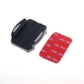 Two Curved Surface Adhesive Mount+Stickers Kit for Sony Action HDR-AS30V HDR-AS100V HDR AS20 AS300R AS200V AS100V Replace
