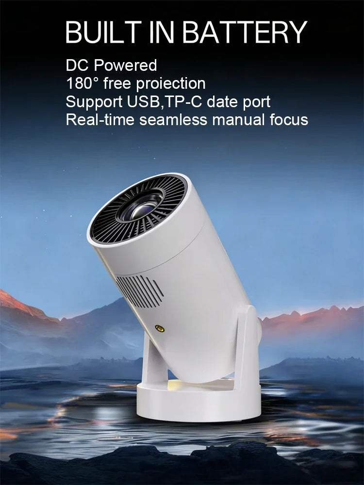 Y2S Battery Edition - Outdoor LED Full HD Portable Projector is a great choice for birthday and holiday gifts