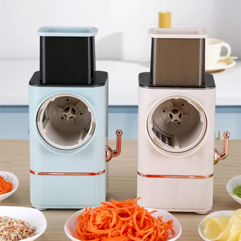 Electric Slicer Household Multifunctional Potato Chips Garlic Lotus Root Slices Cucumber Radish Shredding Vegetable Cutter